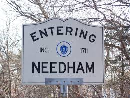 Entering Needham, Ma