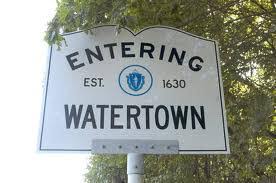 Entering Watertown, Ma